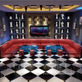 night club modular lounge nail bar sofa furniture